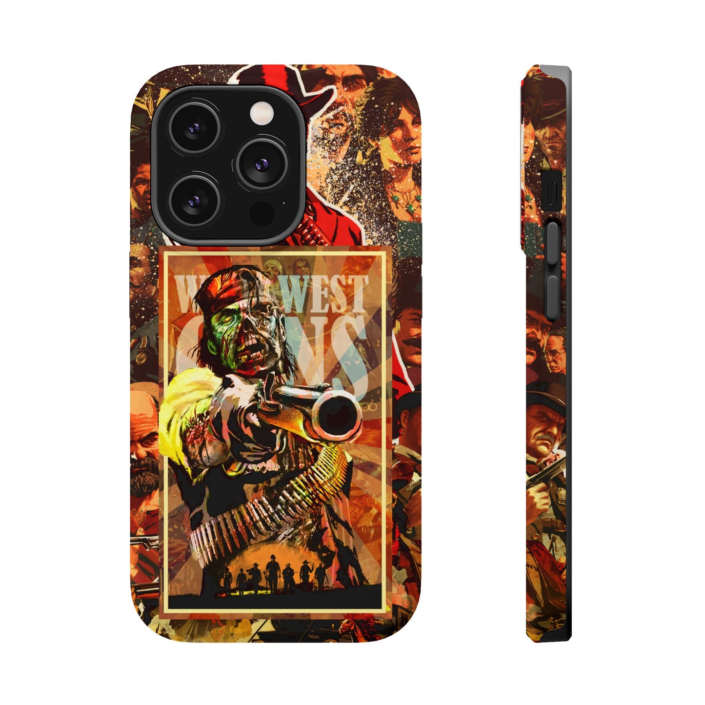 Red Dead Redemption MagSafe® iPhone Tough Case Dual Layer Robust