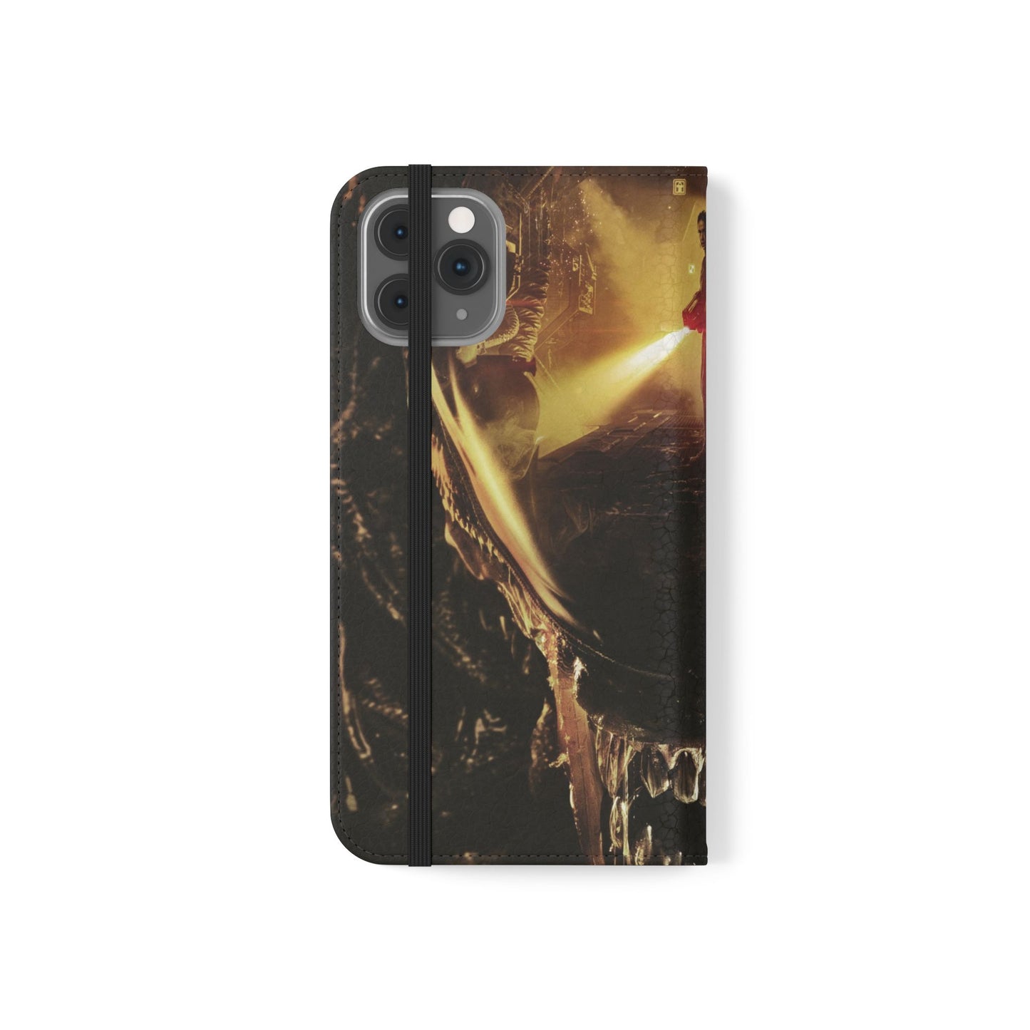 Alien iPhone & Samsung Flip Case