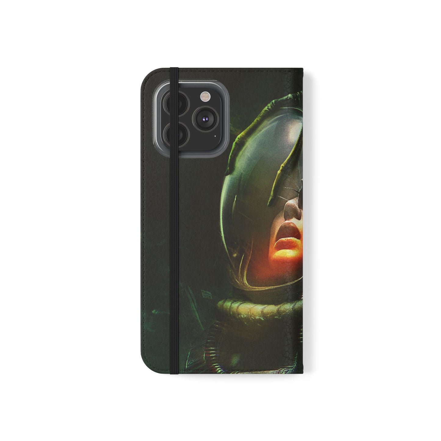Alien iPhone & Samsung Flip Case