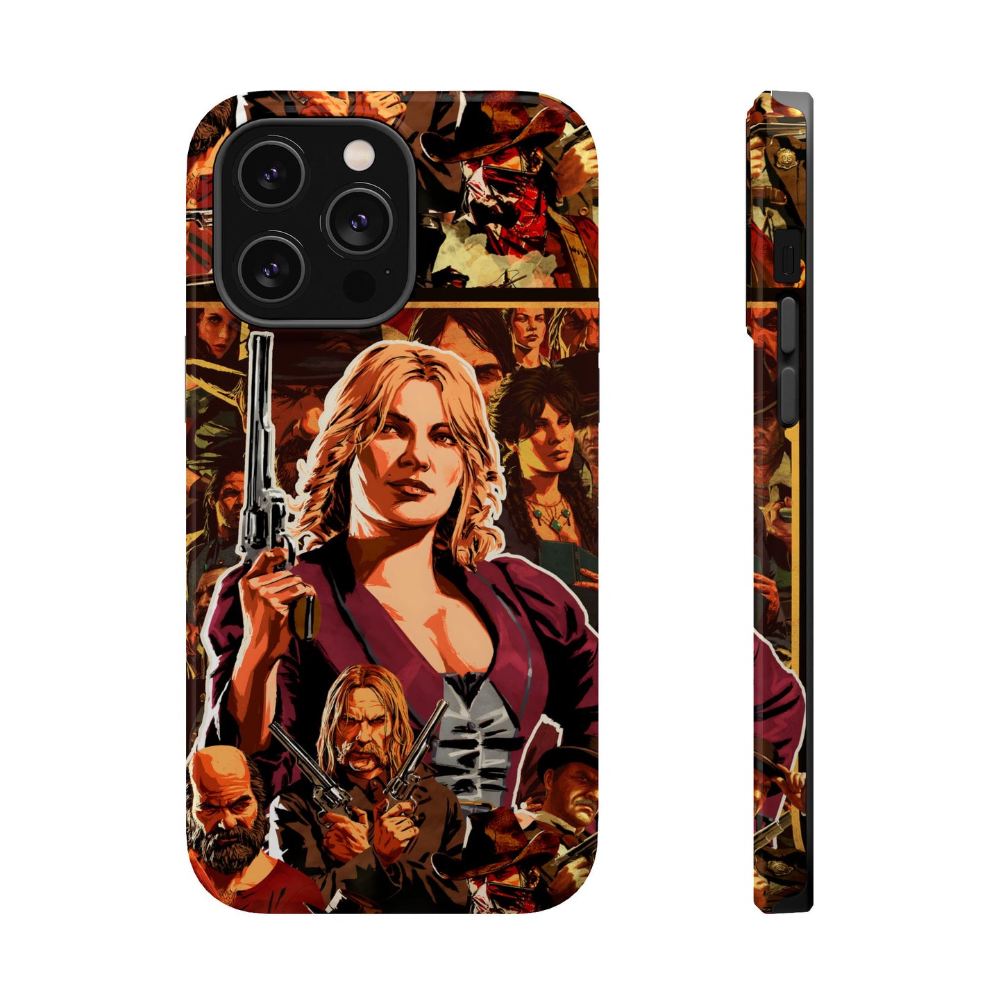 Red Dead Redemption MagSafe® iPhone Tough Case Dual Layer Robust