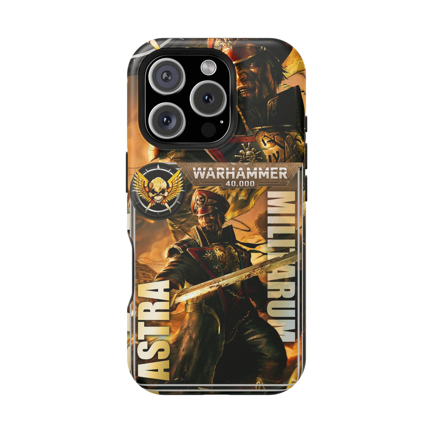Warhammer Astra Militarum MagSafe® iPhone Tough Case Dual Layer Robust