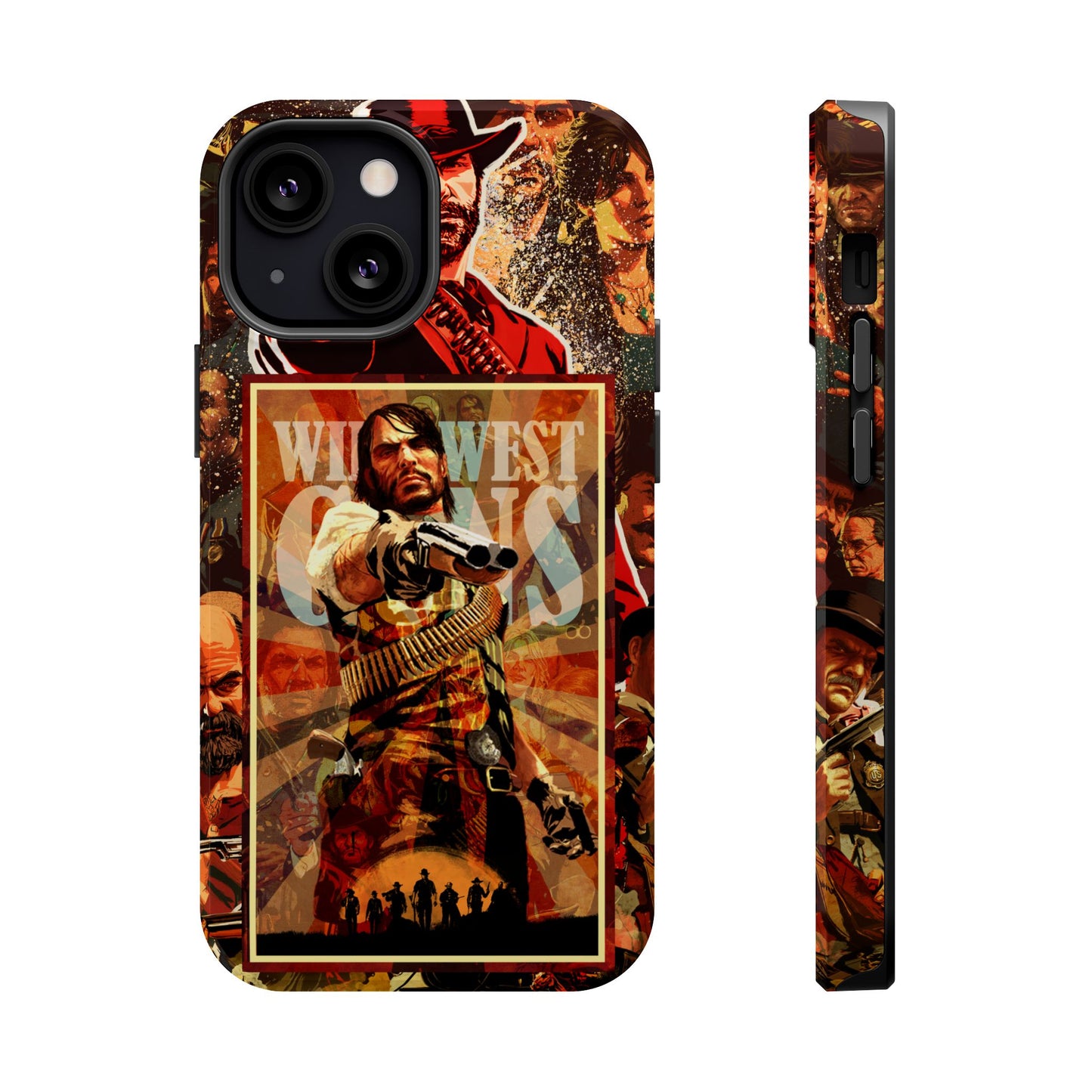 Red Dead Redemption MagSafe® iPhone Tough Case Dual Layer Robust
