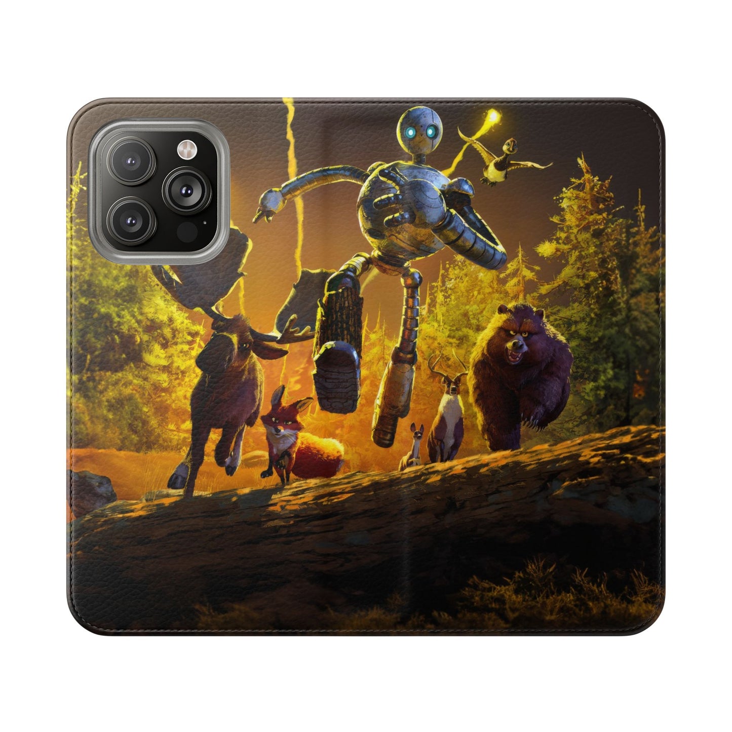 Wild Robot iPhone & Samsung Flip Case