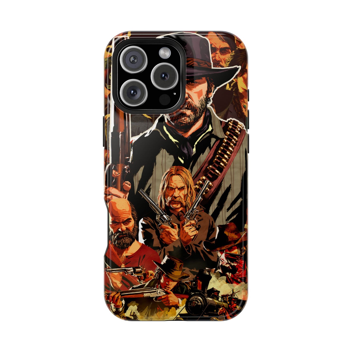 Red Dead Redemption MagSafe® iPhone Tough Case Dual Layer Robust