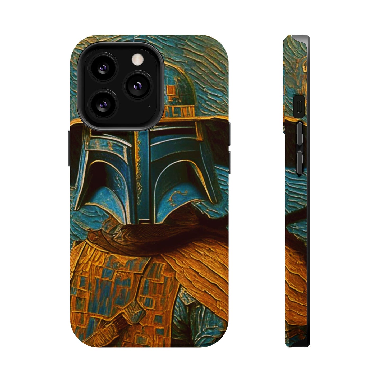 Mandalorian Art MagSafe® iPhone Tough Case Dual Layer Robust