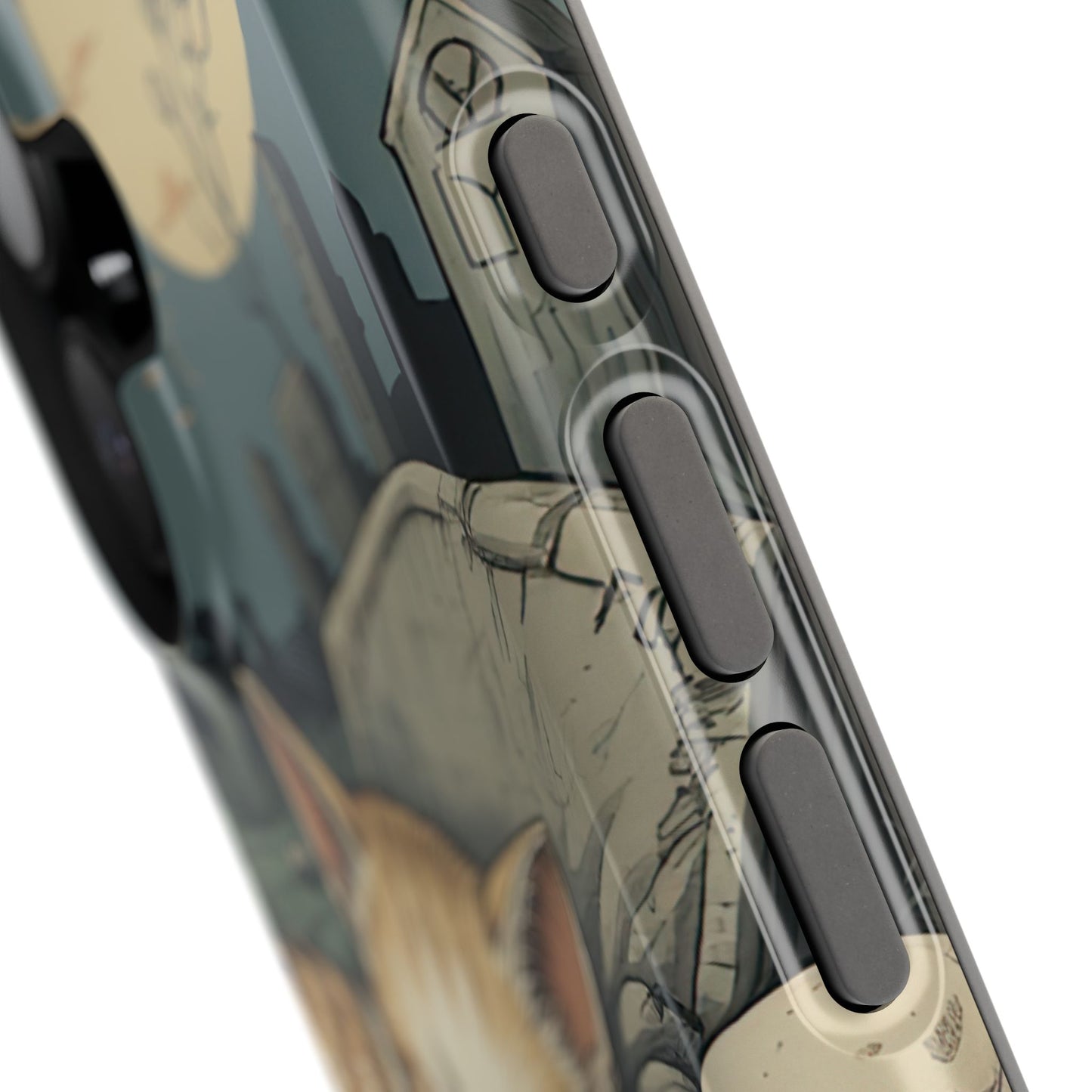 Graveyard Cat MagSafe® iPhone Tough Case Dual Layer Robust