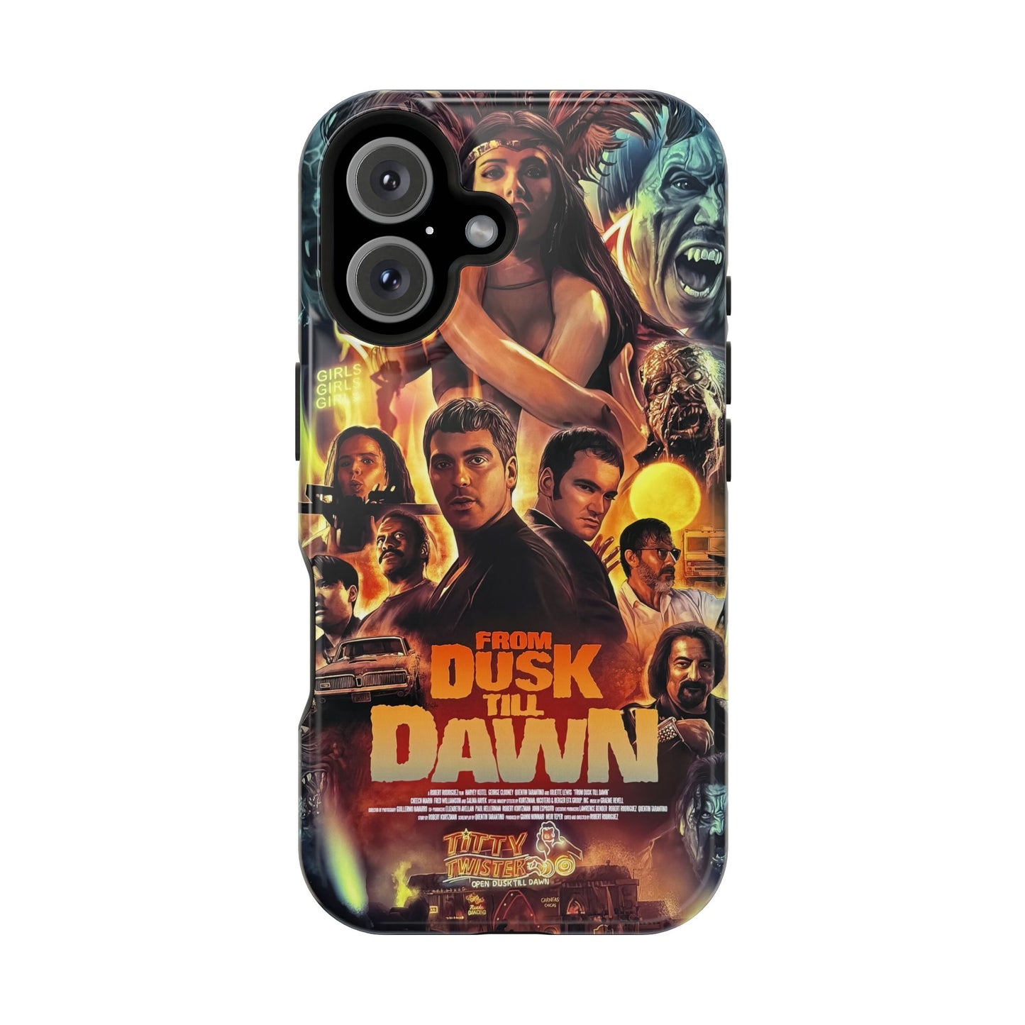 Dusk Till Dawn MagSafe® iPhone Tough Case Dual Layer Robust