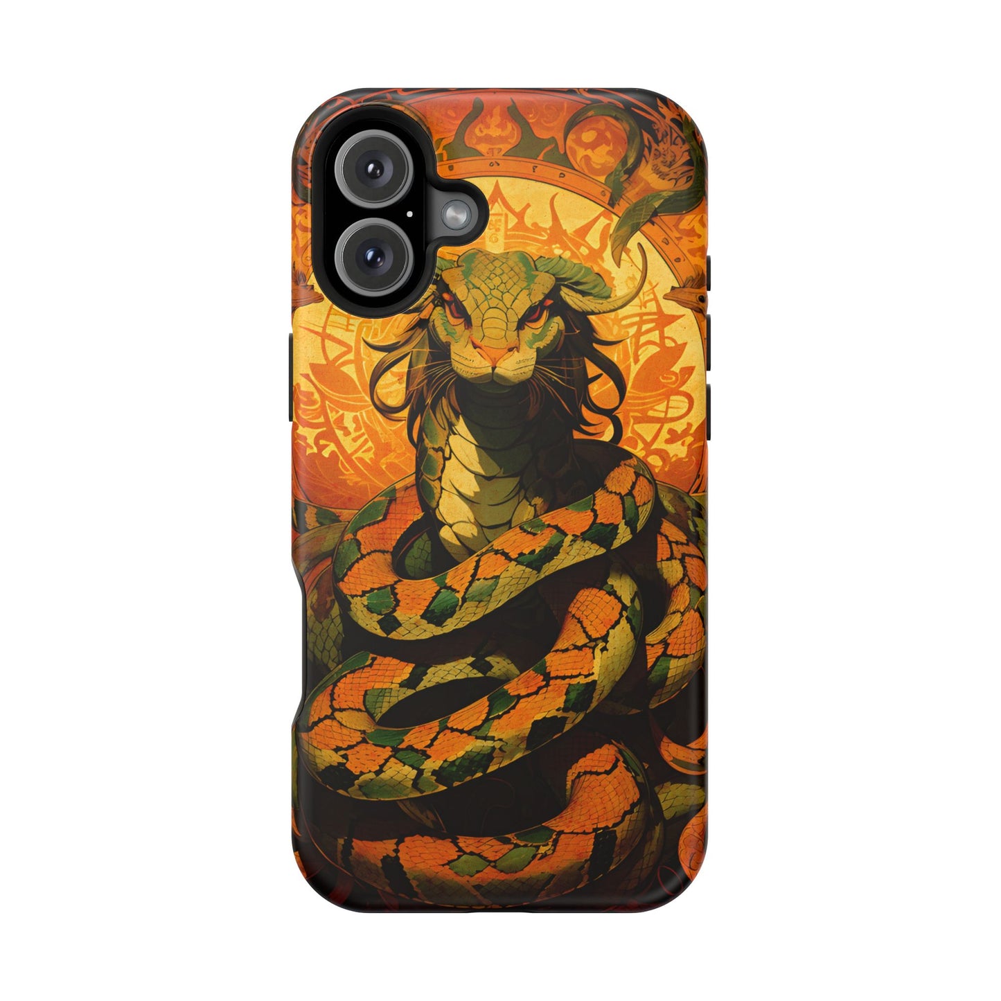 Serpent Art MagSafe® iPhone Tough Case Dual Layer Robust