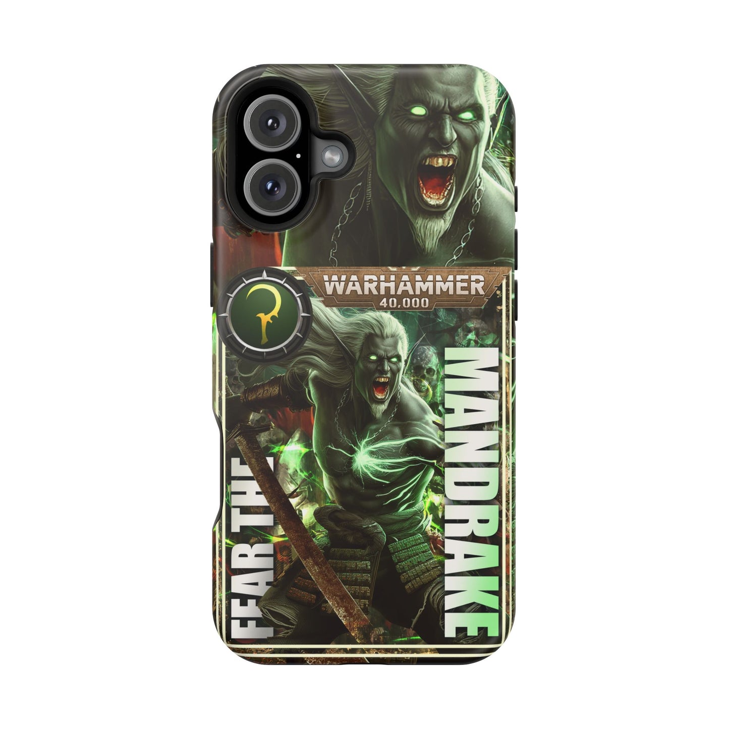 Warhamer Mandrake MagSafe® iPhone Tough Case Dual Layer Robust