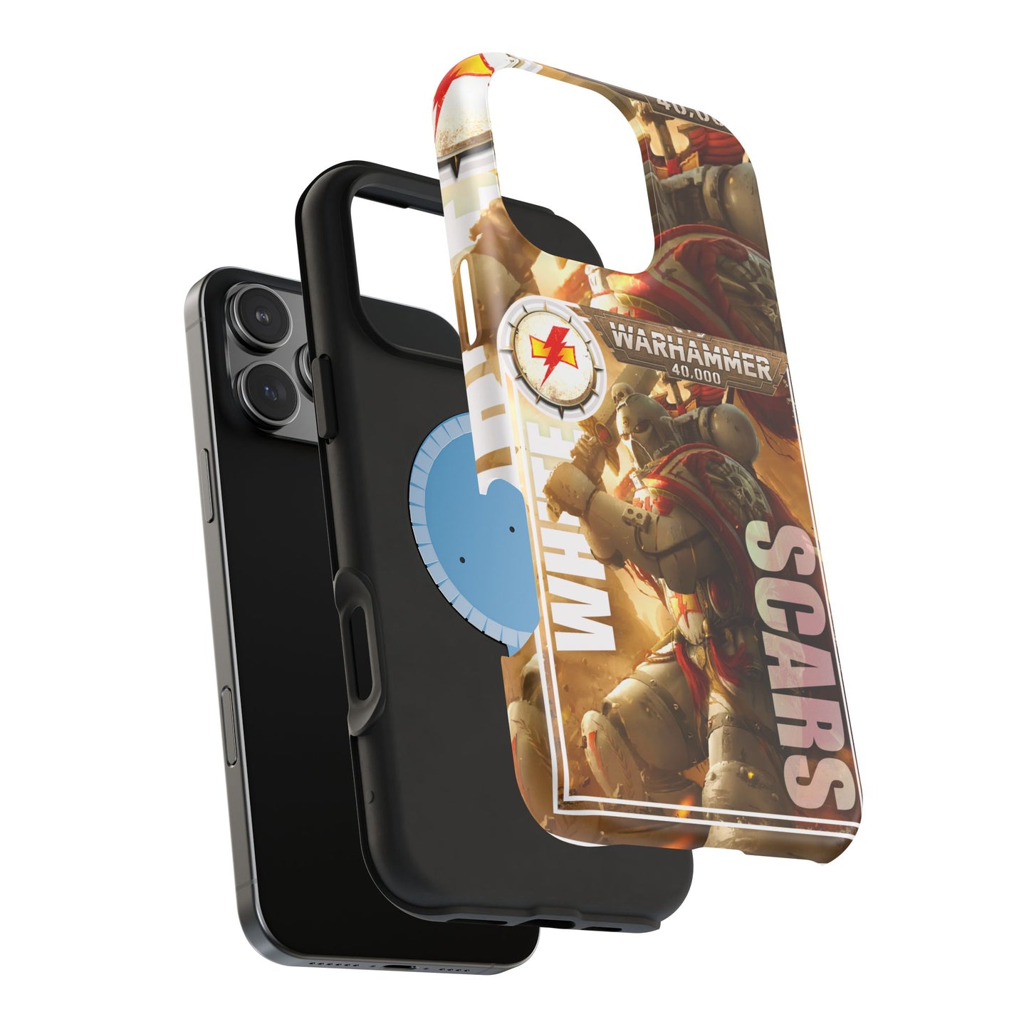 Warhammer White Scars MagSafe® iPhone Tough Case Dual Layer Robust