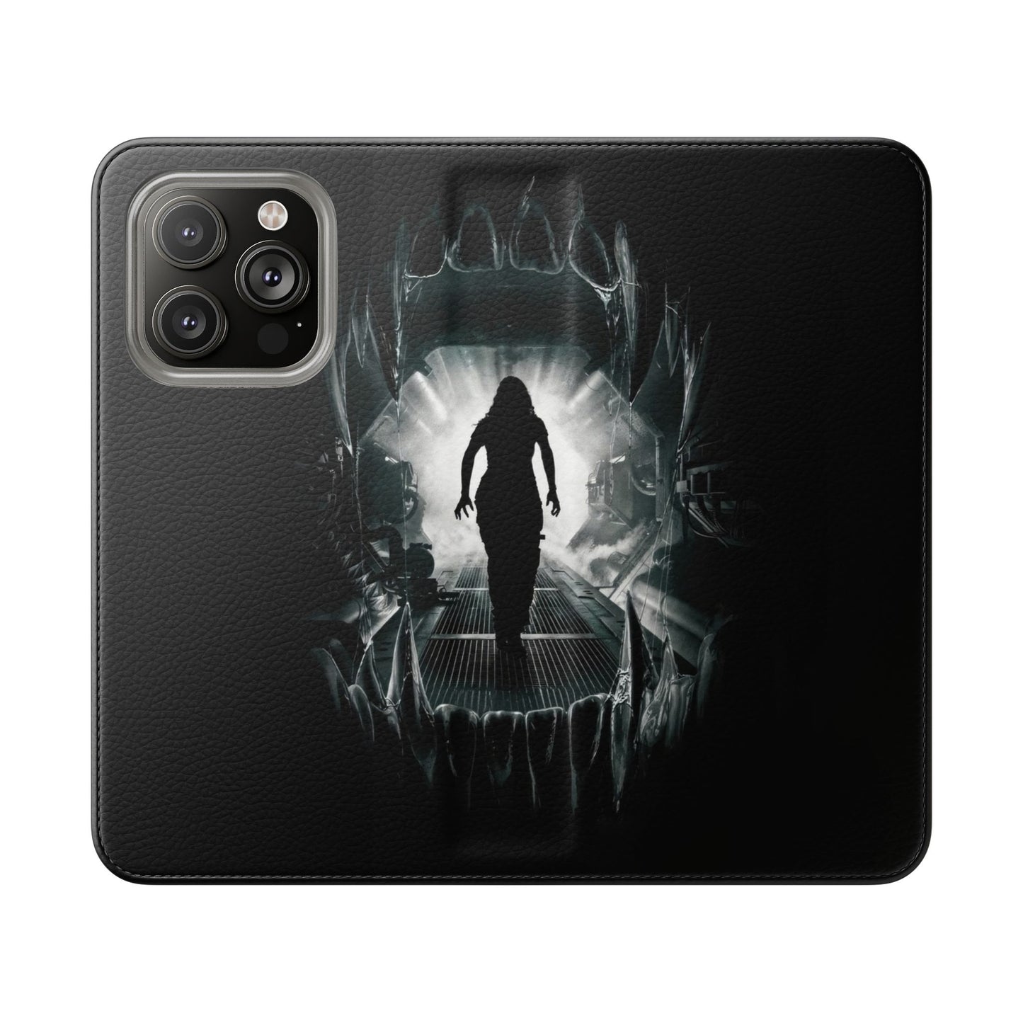 Alien iPhone & Samsung Flip Case