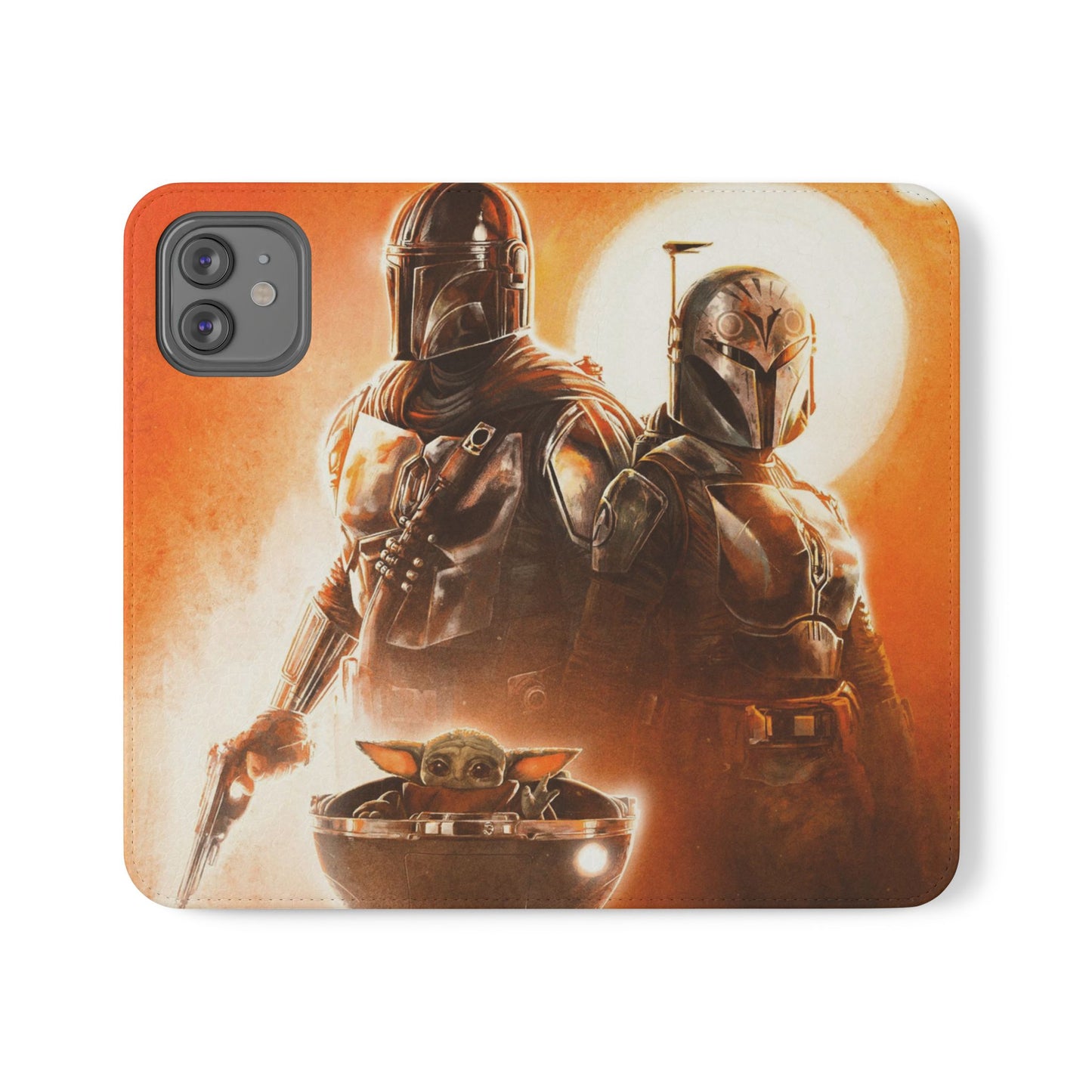 Mandalorian iPhone & Samsung Flip Case | PhoneMags