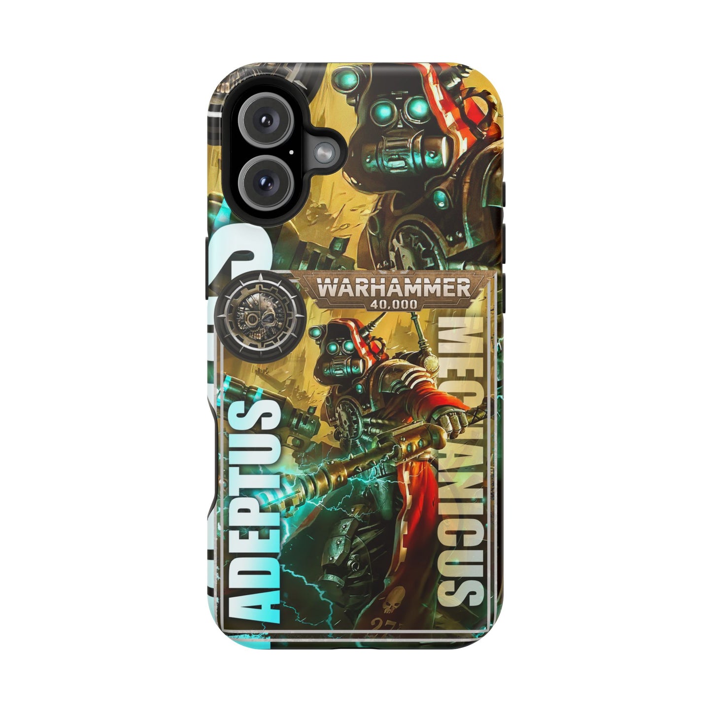 Warhammer Adeptus Mechanicus MagSafe® iPhone Tough Case Dual Layer Robust