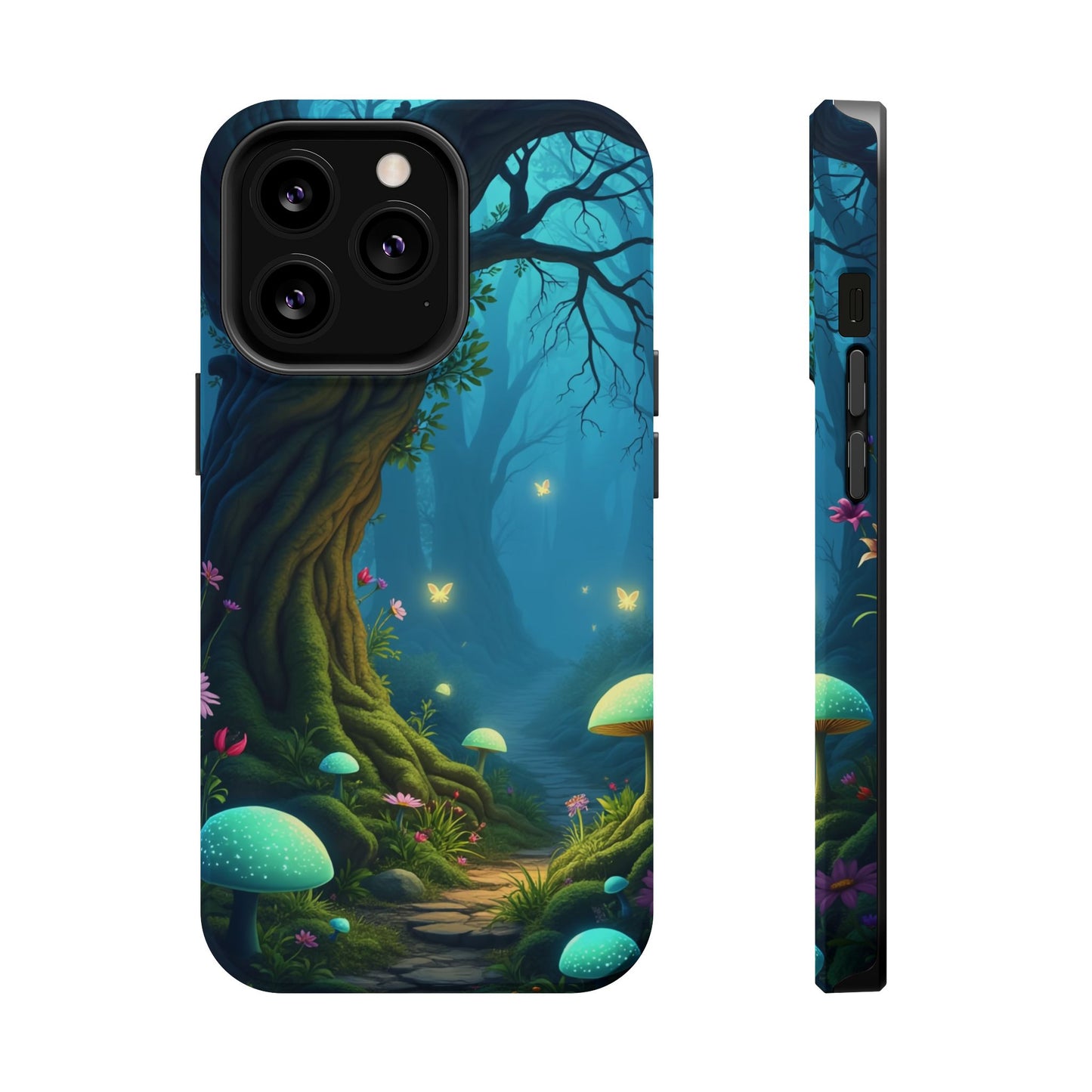 Shrooms Nature MagSafe® iPhone Tough Case Dual Layer Robust