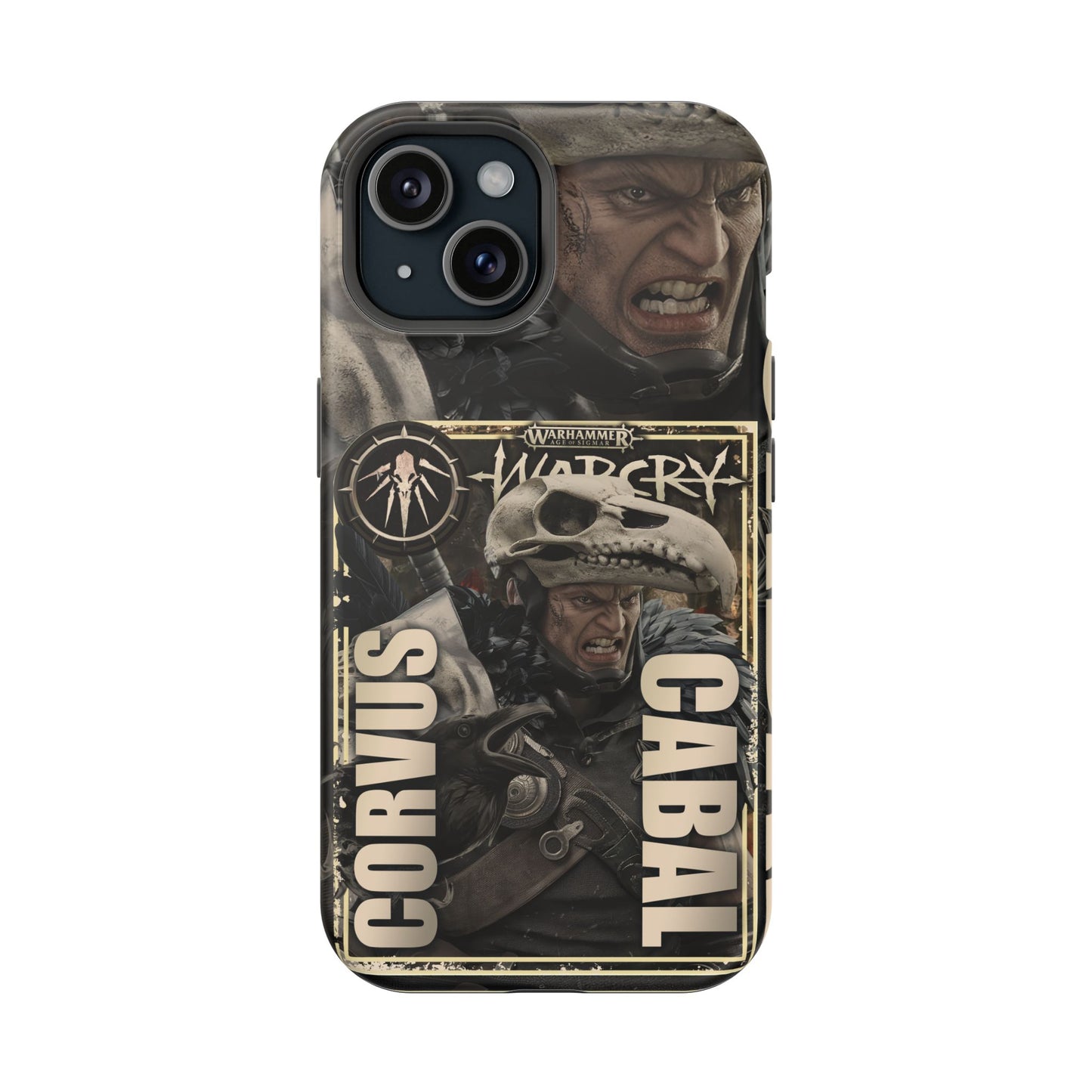 Warhamer Corvus Cabal MagSafe® iPhone Tough Case Dual Layer Robust