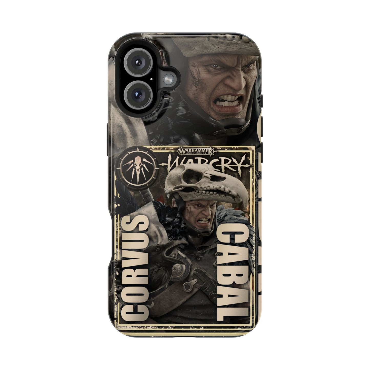 Warhamer Corvus Cabal MagSafe® iPhone Tough Case Dual Layer Robust