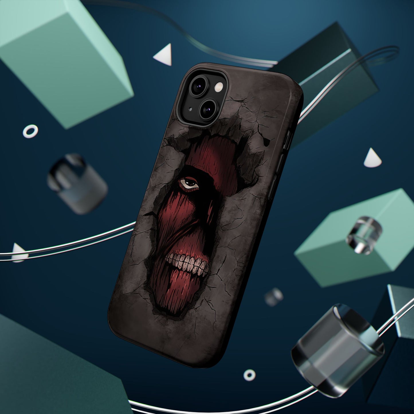 Attack on Titan MagSafe® iPhone Tough Case Dual Layer Robust