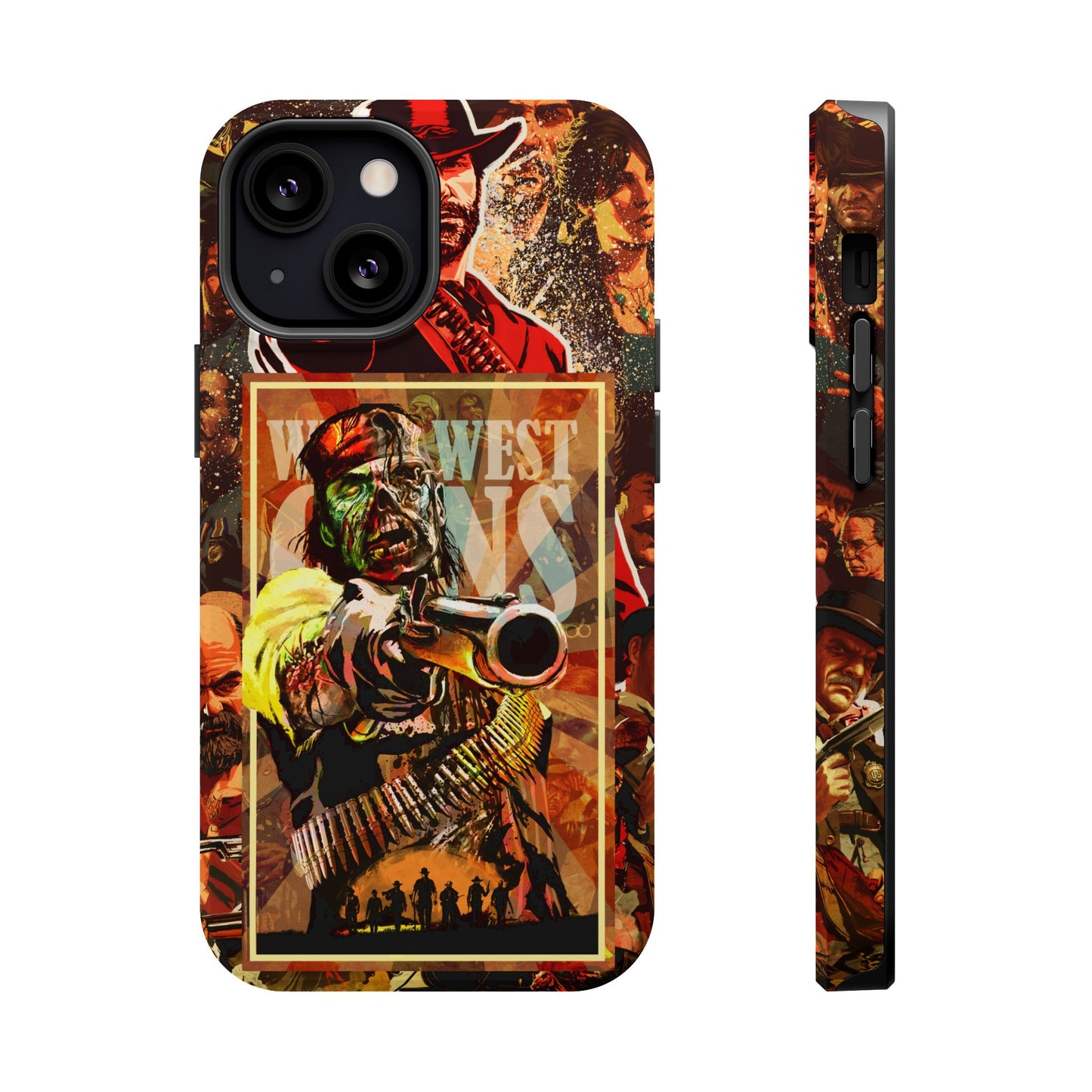 Red Dead Redemption MagSafe® iPhone Tough Case Dual Layer Robust