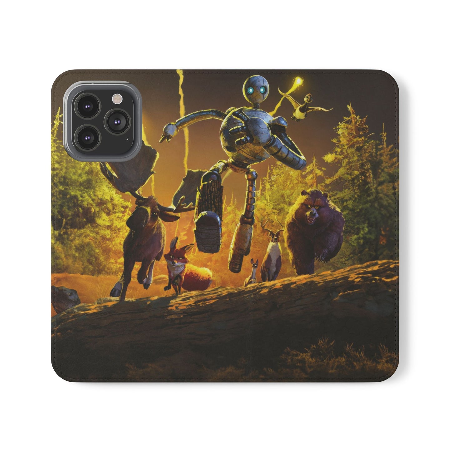 Wild Robot Flip Case for iPhone & Samsung | PhoneMags
