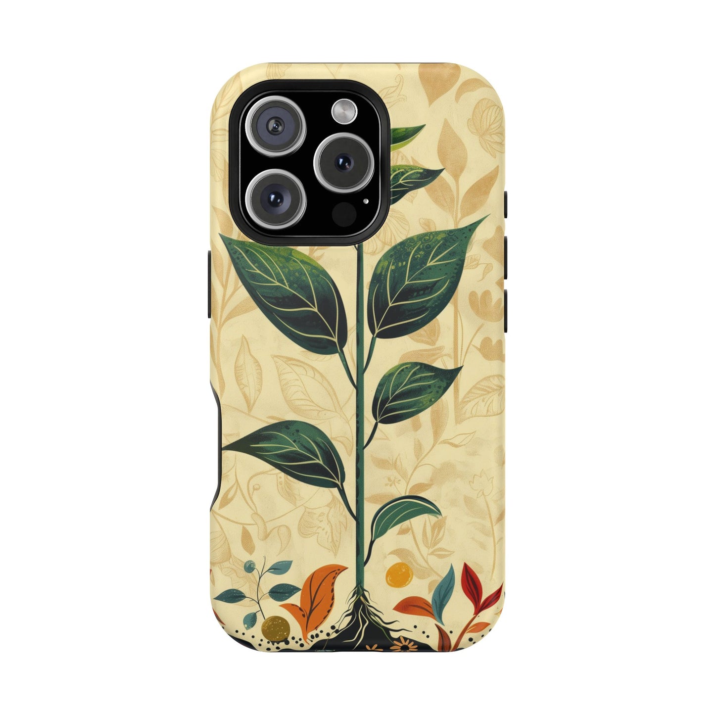 Plant Nature MagSafe® iPhone Tough Case Dual Layer Robust