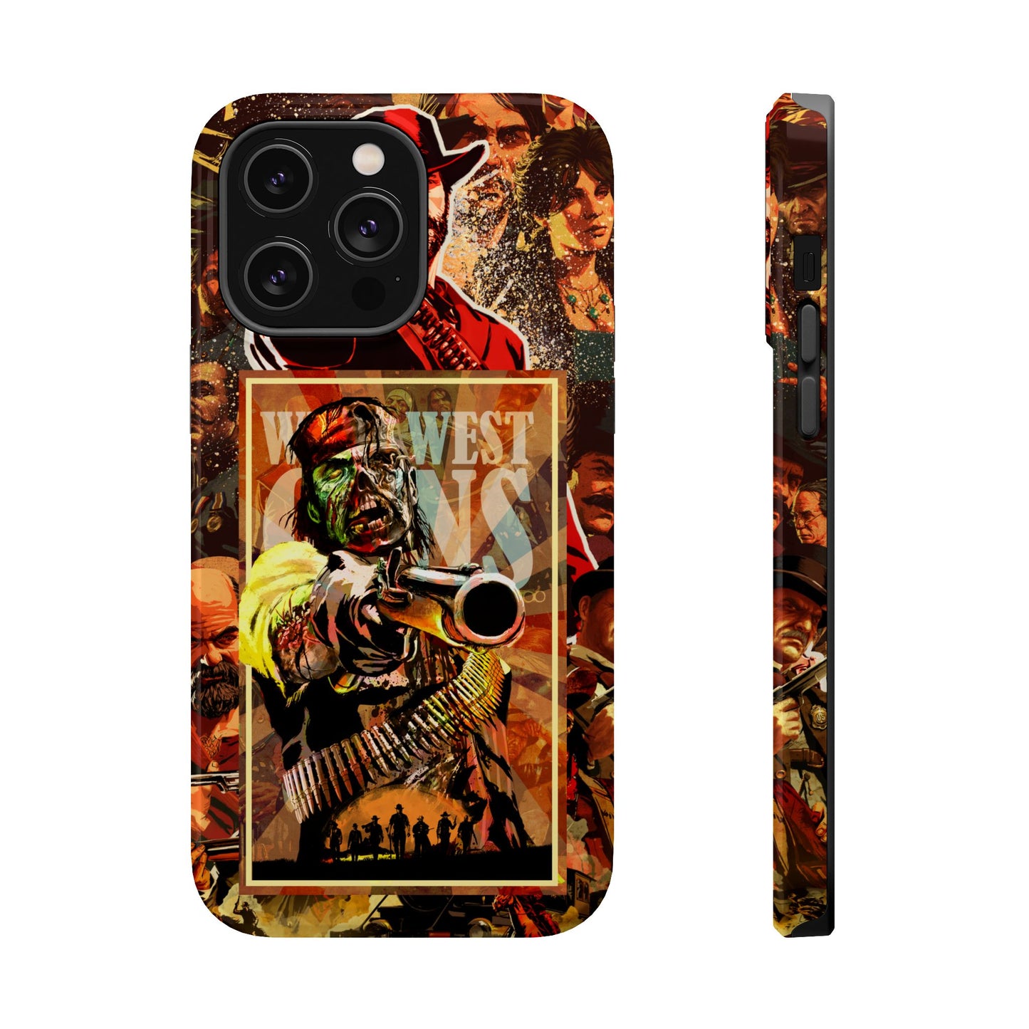 Red Dead Redemption MagSafe® iPhone Tough Case Dual Layer Robust