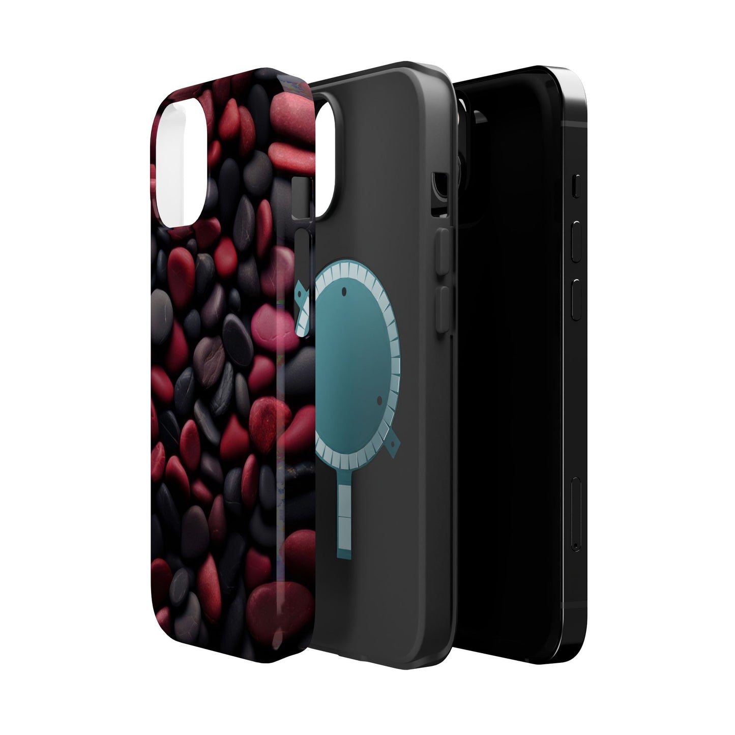 Marbles Nature MagSafe® iPhone Tough Case Dual Layer Robust
