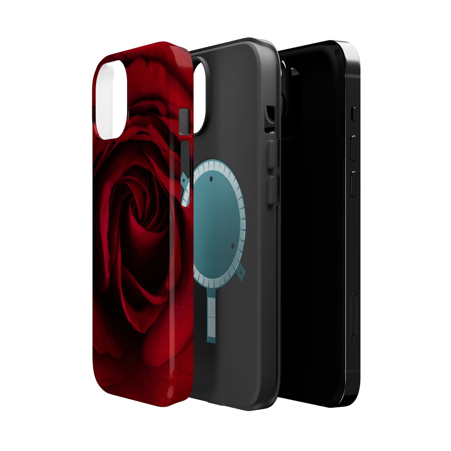 Rose Flower Nature MagSafe® iPhone Tough Case Dual Layer Robust