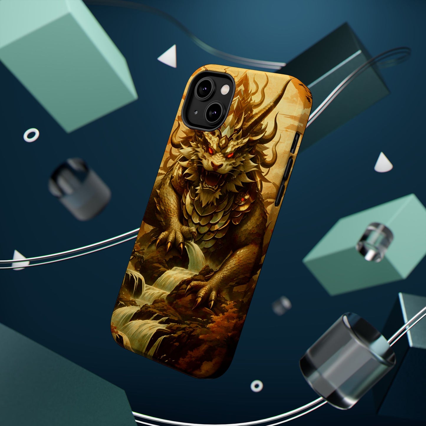 Dragon Art MagSafe® iPhone Tough Case Dual Layer Robust