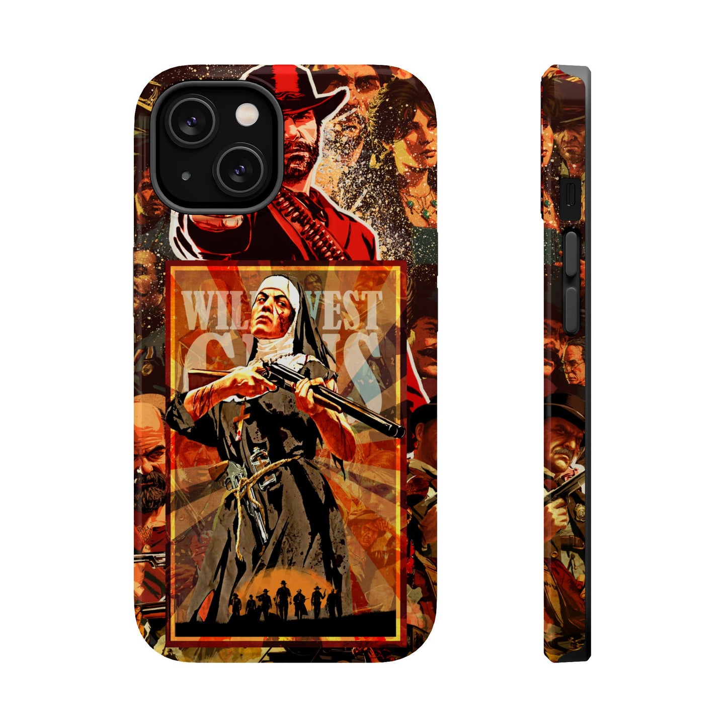 Red Dead Redemption MagSafe® iPhone Tough Case Dual Layer Robust