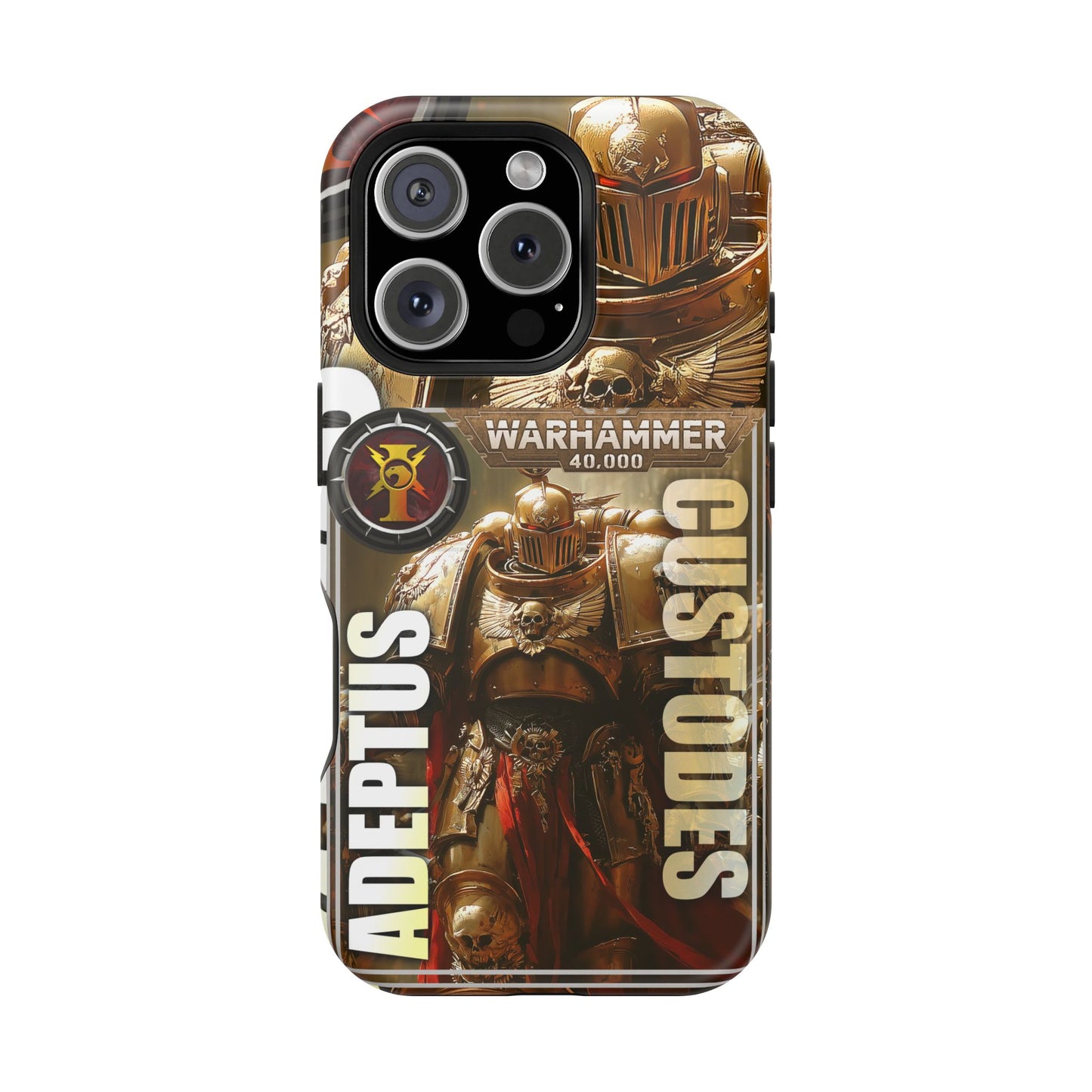 Warhammer Adeptus Custodes MagSafe® iPhone Tough Case Dual Layer Robust
