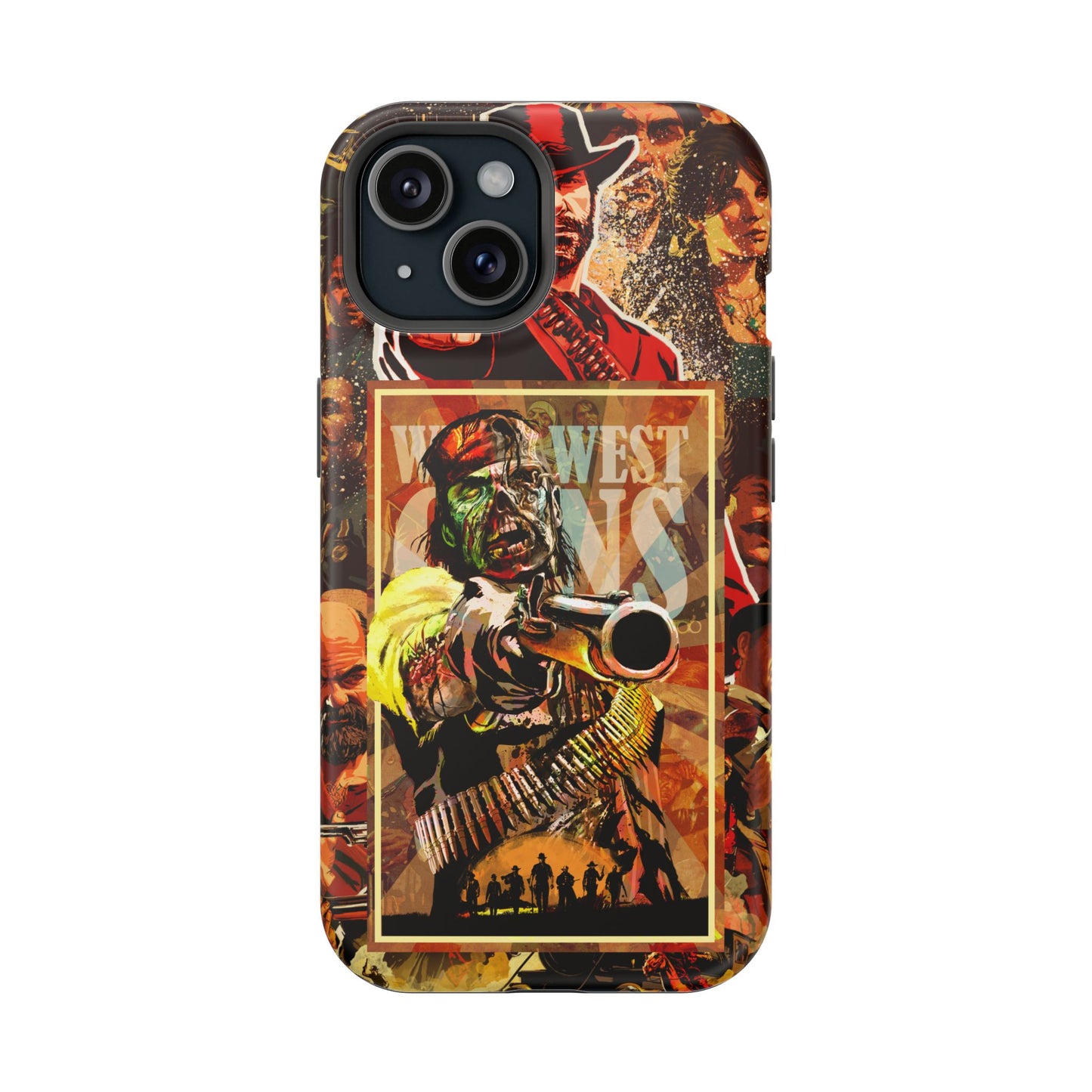 Red Dead Redemption MagSafe® iPhone Tough Case Dual Layer Robust