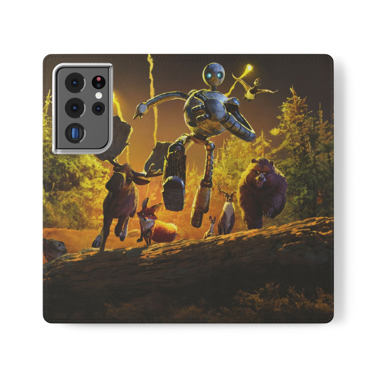 Wild Robot Flip Case for iPhone & Samsung | PhoneMags