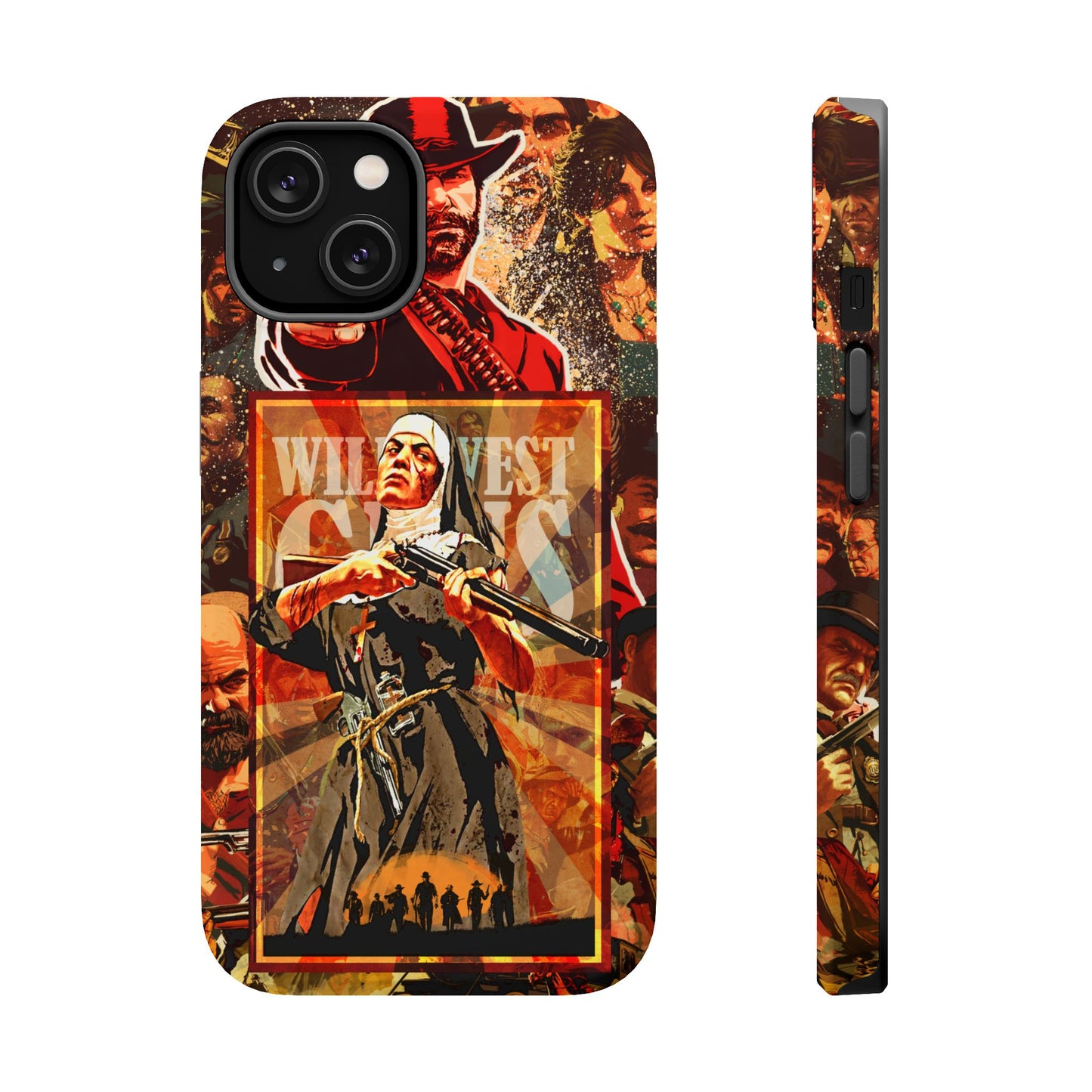 Red Dead Redemption MagSafe® iPhone Tough Case Dual Layer Robust