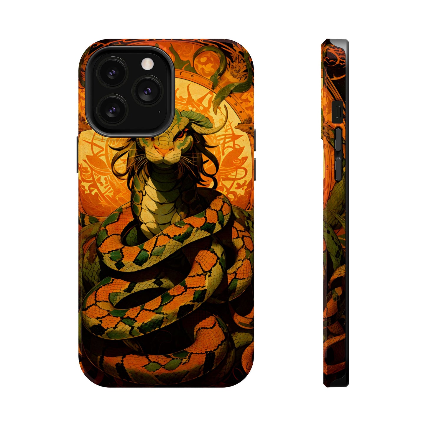 Serpent Art MagSafe® iPhone Tough Case Dual Layer Robust