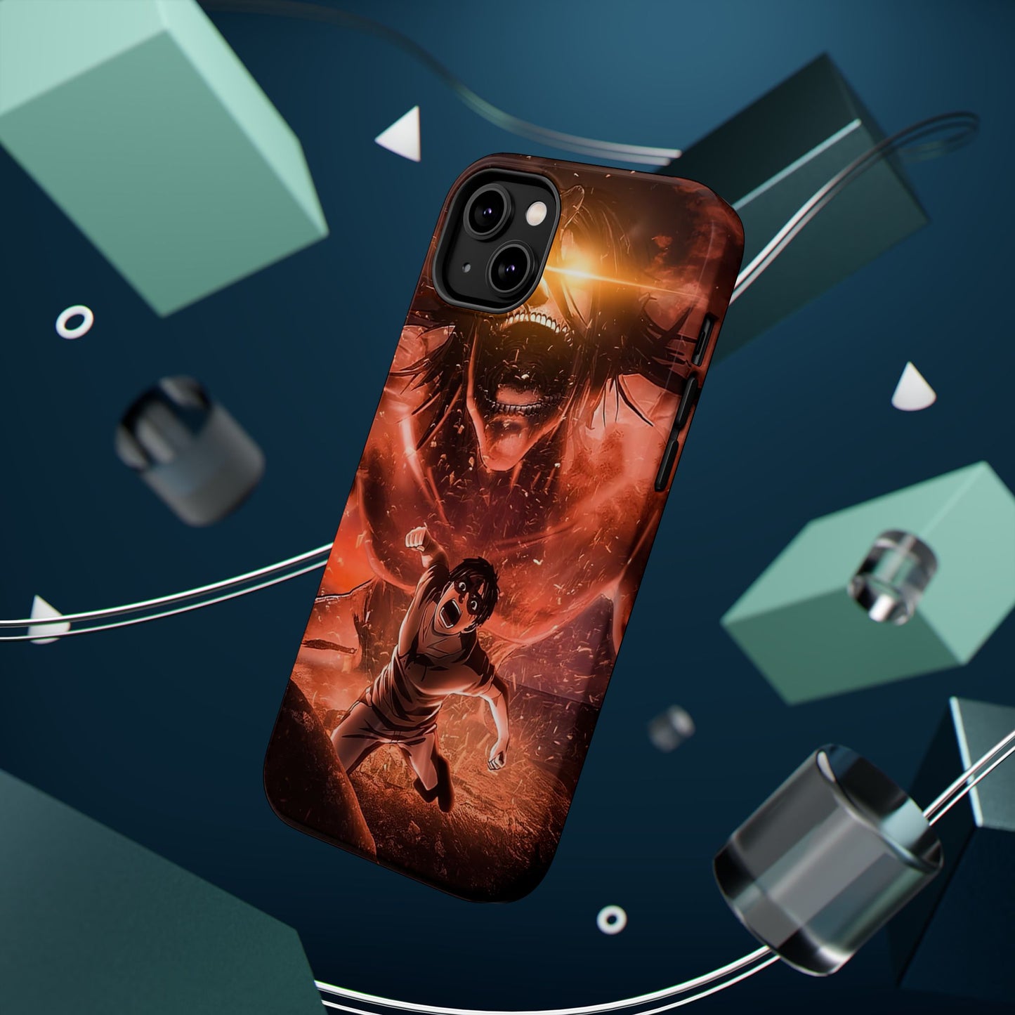 Attack on Titan MagSafe® iPhone Tough Case Dual Layer Robust