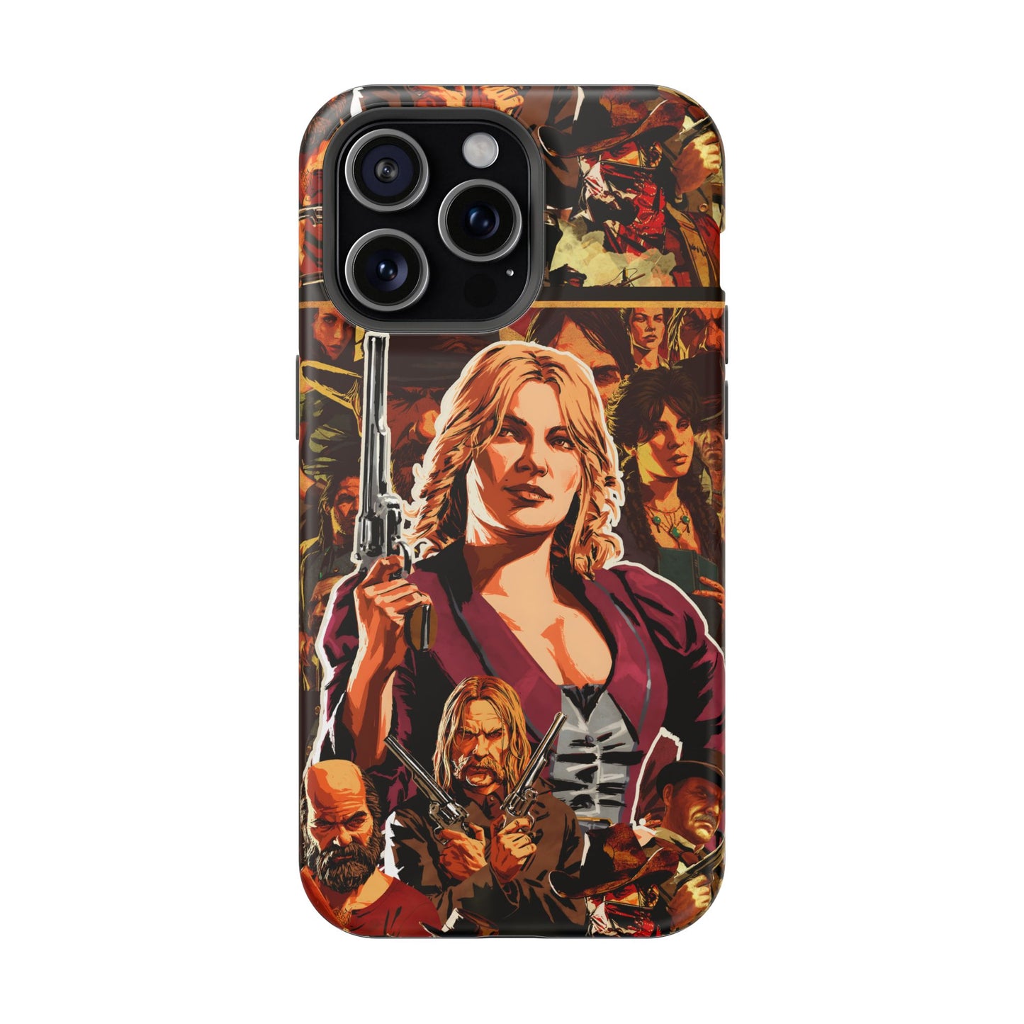 Red Dead Redemption MagSafe® iPhone Tough Case Dual Layer Robust