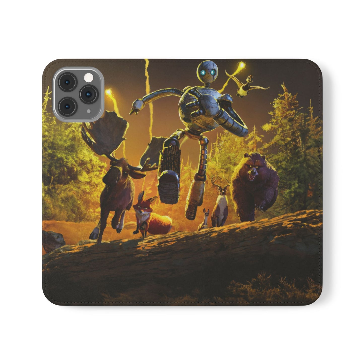 Wild Robot Flip Case for iPhone & Samsung | PhoneMags