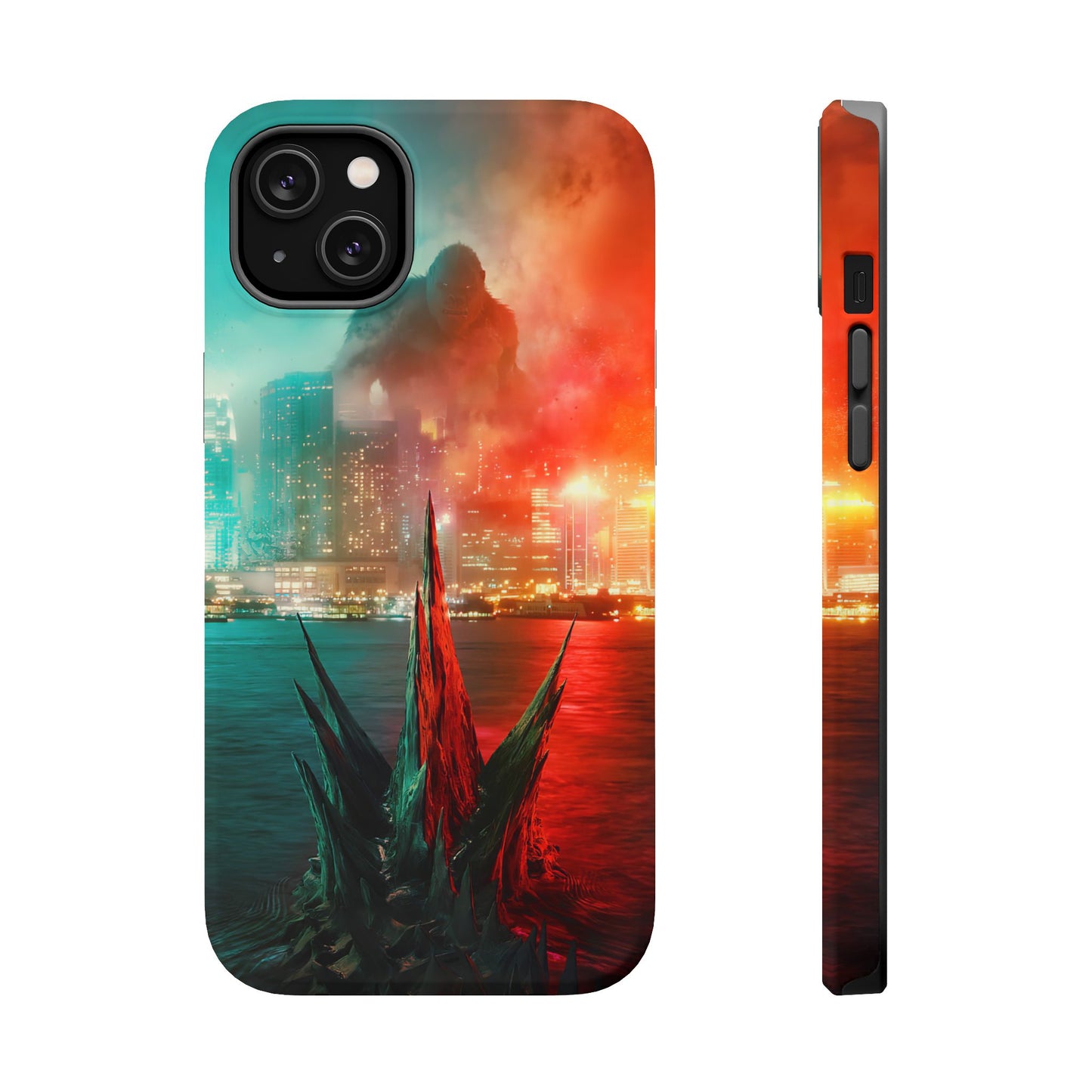 Godzilla Vs Kong MagSafe® iPhone Tough Case Dual Layer Robust