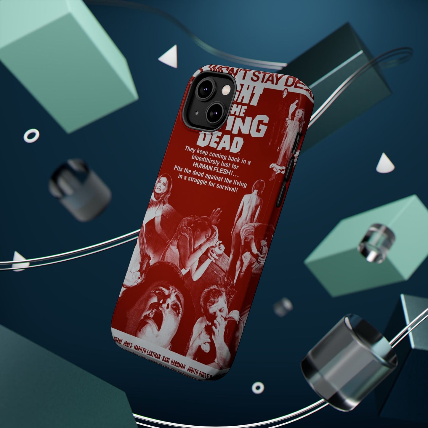 Night of the Living Dead MagSafe® iPhone Tough Case Dual Layer Robust