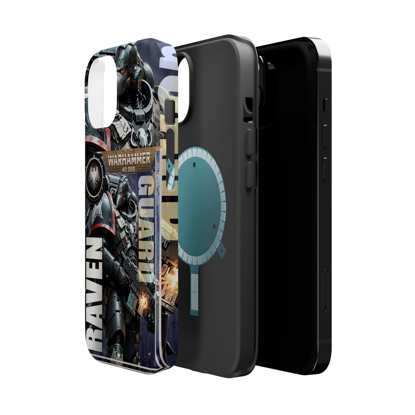 Warhammer Raven Guard MagSafe® iPhone Tough Case Dual Layer Robust