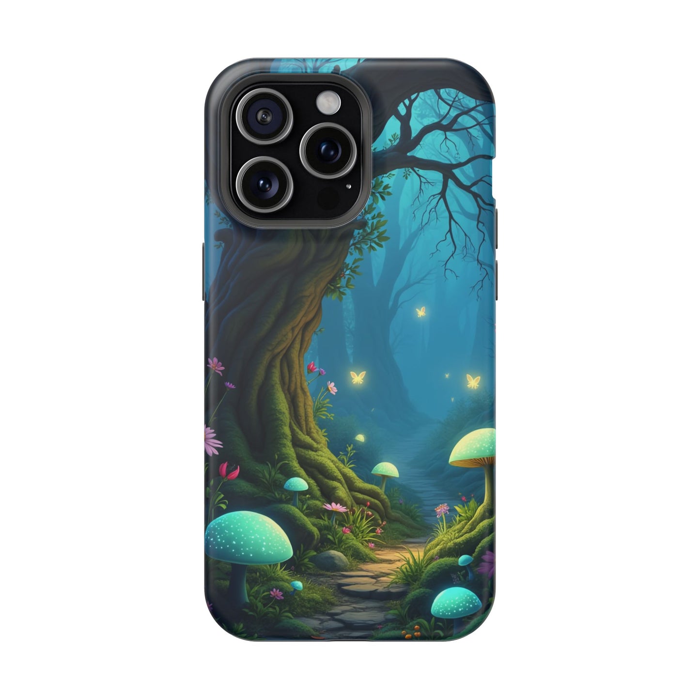 Shrooms Nature MagSafe® iPhone Tough Case Dual Layer Robust