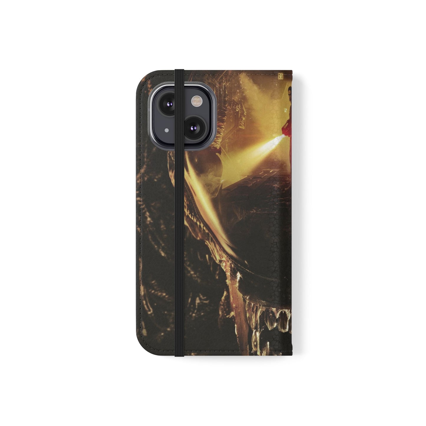 Alien iPhone & Samsung Flip Case