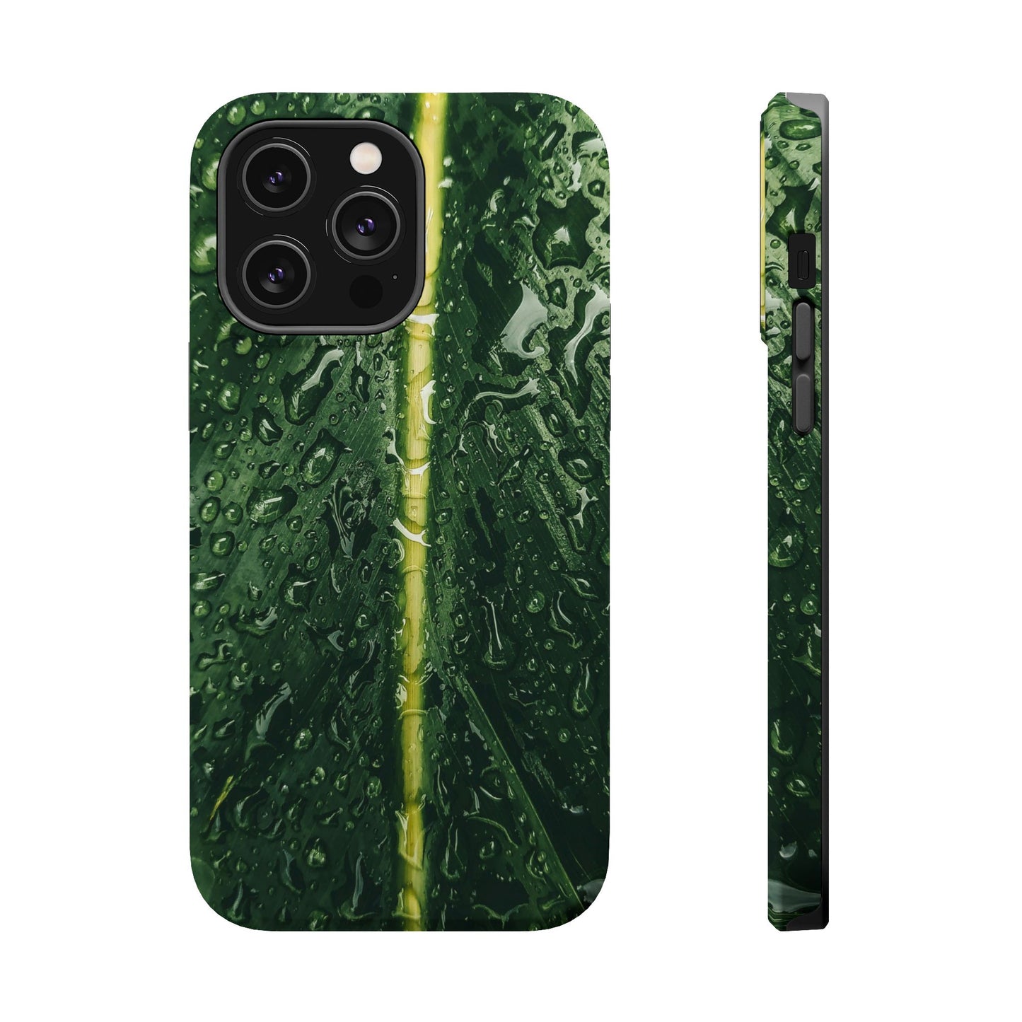 Leaf Marbles Nature MagSafe® iPhone Tough Case Dual Layer Robust