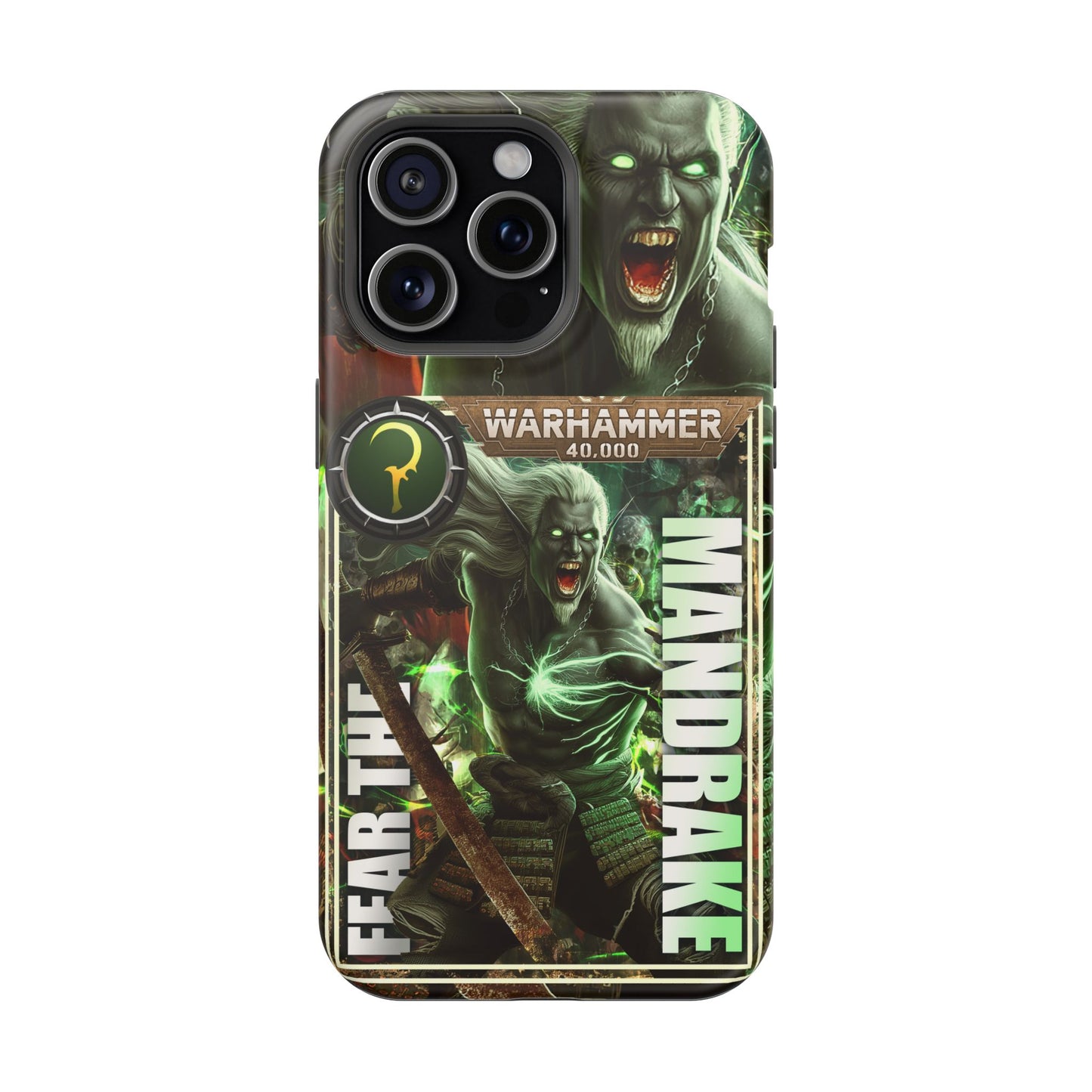 Warhamer Mandrake MagSafe® iPhone Tough Case Dual Layer Robust