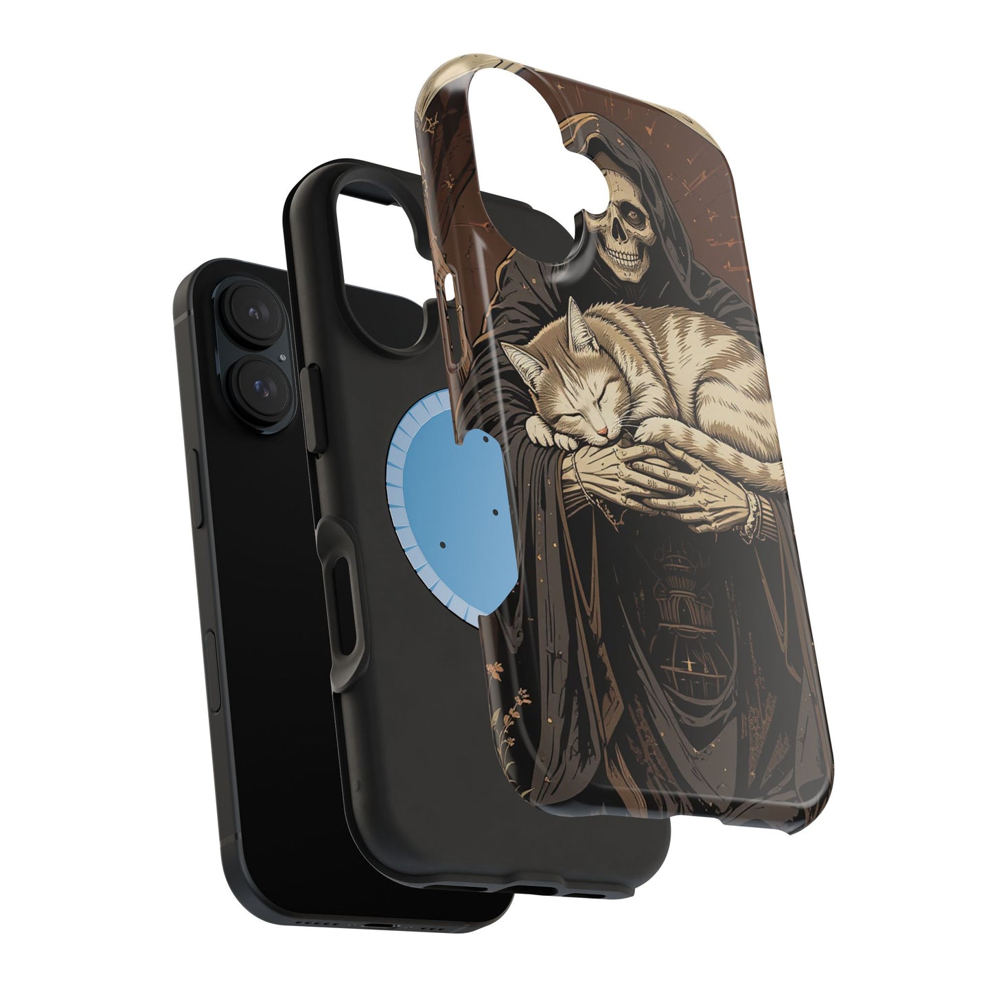 Cat of Death MagSafe® iPhone Tough Case Dual Layer Robust