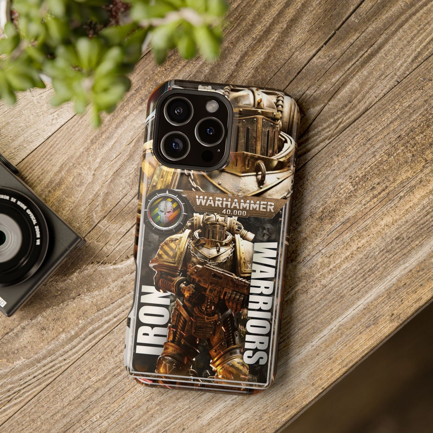 Warhammer Iron Warriors MagSafe® iPhone Tough Case Dual Layer Robust