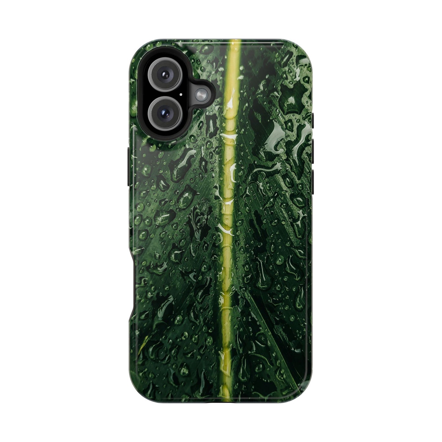 Leaf Marbles Nature MagSafe® iPhone Tough Case Dual Layer Robust