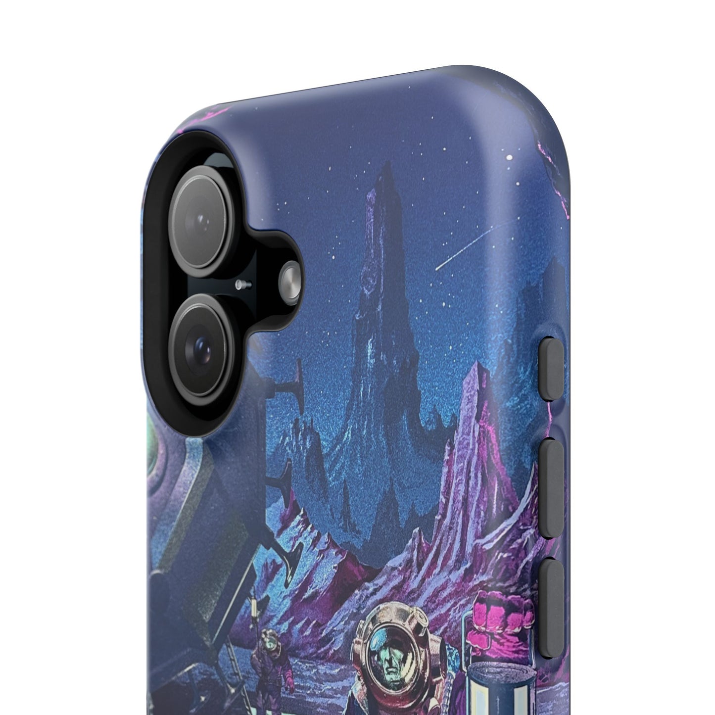 The First Men in the Moon MagSafe® iPhone Tough Case Dual Layer Robust