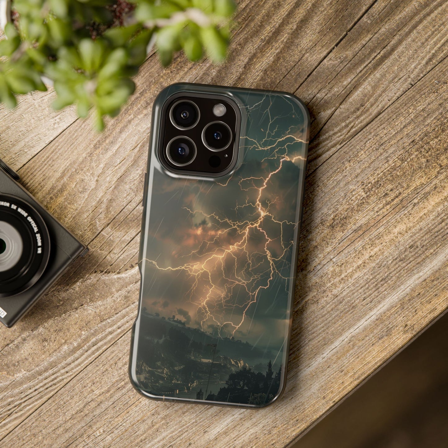 Storm Nature MagSafe® iPhone Tough Case Dual Layer Robust