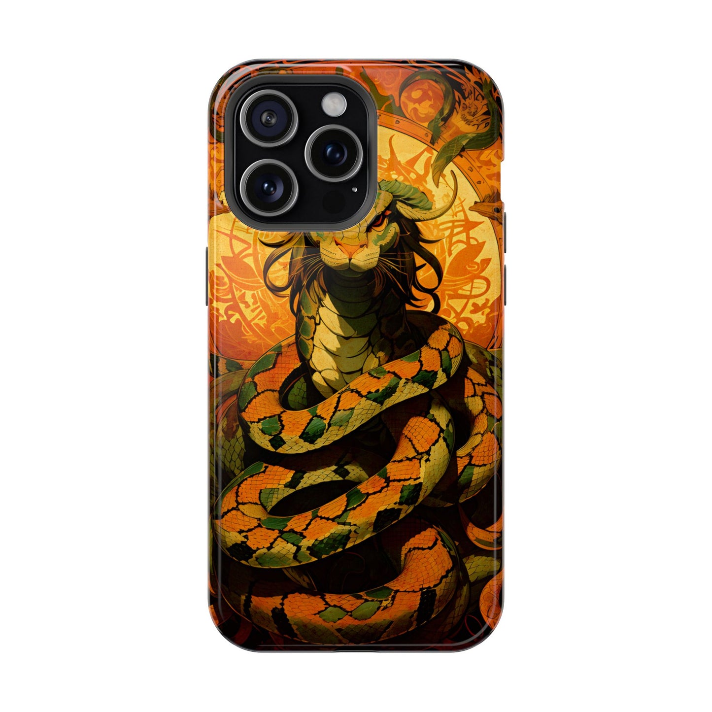 Serpent Art MagSafe® iPhone Tough Case Dual Layer Robust